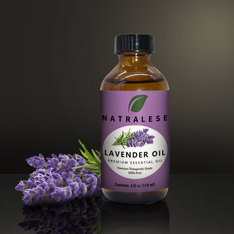 Lavender Essential Oil | Natralese | 4 Ounce Bottle