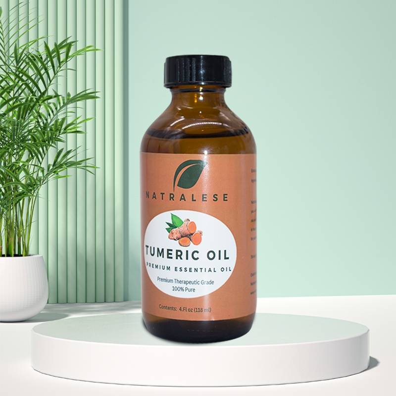 NATRALESE – Turmeric Essential Oil | 100% Pure, Therapeutic Grade | 4 oz (118 ml)
