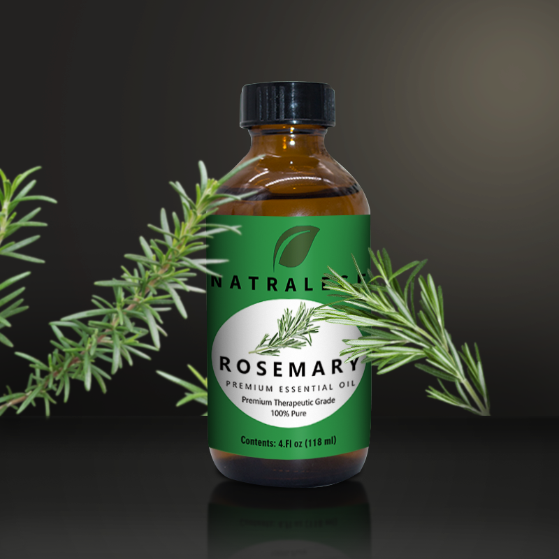 NATRALESE – Rosemary Essential Oil | 100% Pure, Therapeutic Grade | 4 oz (118 ml)
