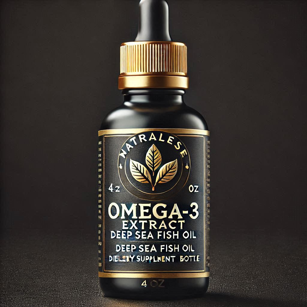 Natralese Omega-3 Extract | Deep Sea Fish Oil | Supports Heart, Brain, and Joint Health