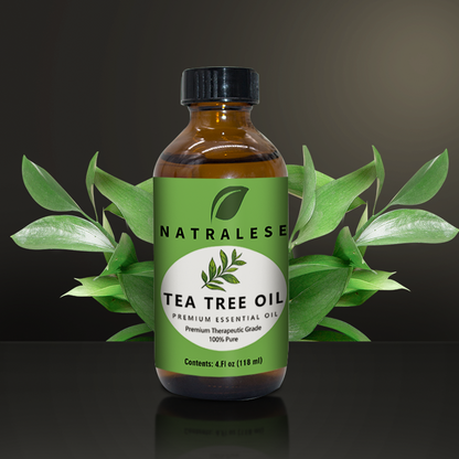 NATRALESE – Tea Tree Essential Oil | 100% Pure, Therapeutic Grade | 4 oz (118 ml)